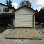 Relocating 10x16 Shed Muskego WI #8